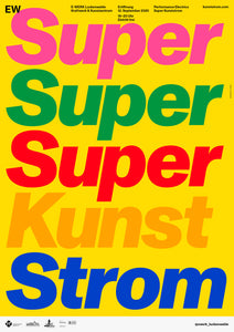 TRAFO / Super Kunststrom Poster 2-Sided (B1)