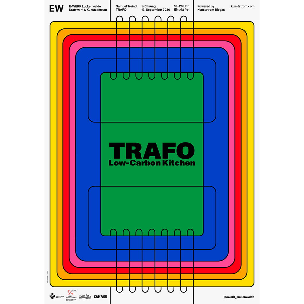 TRAFO / Super Kunststrom Poster 2-Sided (A2)