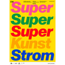 Load image into Gallery viewer, TRAFO / Super Kunststrom Poster 2-Sided (A2)
